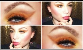 Dausell Inspired Make-Up Tutorial | Winged Yellow Shadow