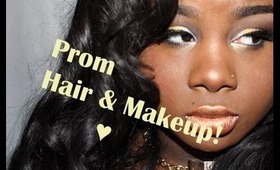 Prom: Hair & Makeup tutorial! ♥