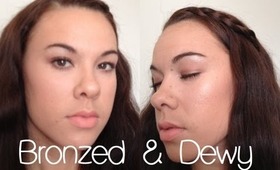 ♡ Getting Ready │Bronzed & Dewy ♡