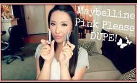 FOUND: Lipstick DUPE for Maybelline Pink Please ♡ - hollyannaeree (+ shows I've been obsessing over)