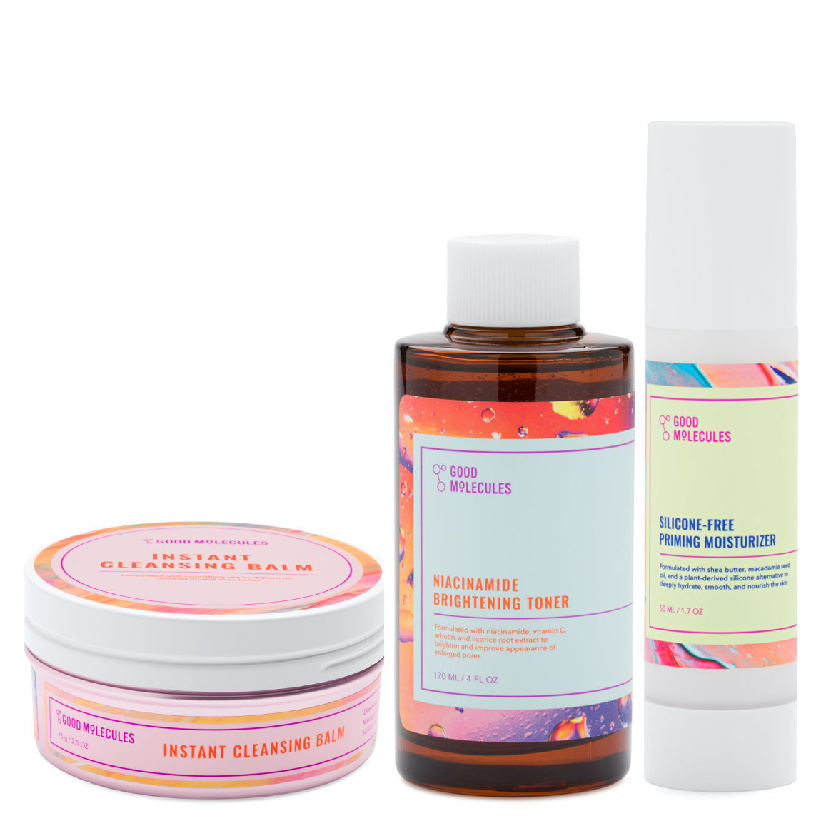 Good Molecules Cleanse, Tone & Moisturize alternative view 1 - product swatch.