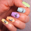 Tetris nails