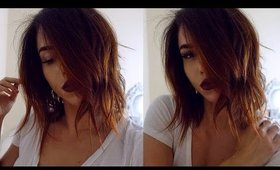 Chatty Get Ready With Me! + New Short Haircut & Color!
