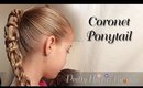 Coronet Braid {Ponytail Hairstyles}