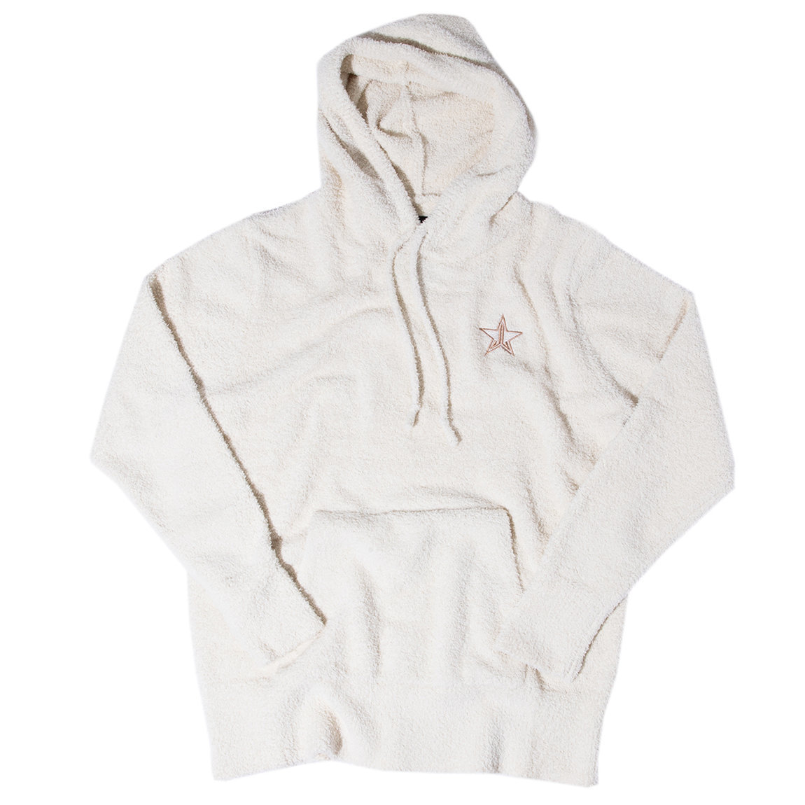 Jeffree Star Cosmetics White Teddy Pullover Small alternative view 1 - product swatch.