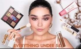 Full Face Under 5£. Makeup Products under 5£. Cheap and Fabulous