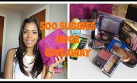 500 subbies GIVEAWAY!!!! OPEN (+extra gift not included in video)
