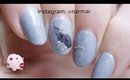 Little black rat nail art tutorial