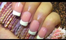 Nail Care routine & Easy French manicure nails... :-)