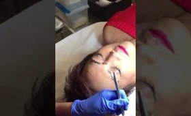 Microblading training by Christopher Drummond