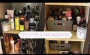 Curly Hair Product Declutter + Organization