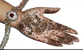 Arabic Bridal Henna Design : Best Mehndi Designs 2014 2013 : LEARN HENNA STEP BY STEP