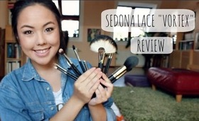 Sedona Lace "Vortex" Brushes Review + Demo