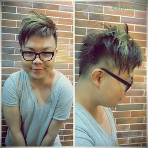 Got a chance to do a hair makeover at Shinjuku Premium Salon in Jakarta, Kuningan City. 