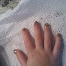 Baby glitter nails!