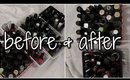 Bedroom Overhaul: Downsizing My Nail Polish Collection (Again!)