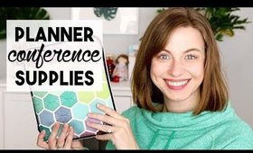 What I Bring to a Planner Conference