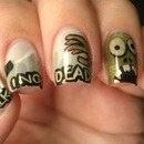The Walking Dead nails❤