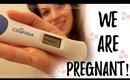 PREGNANT AFTER TWO MISCARRIAGES! LIVE PREGNANCY TEST & TELLING MY HUSBAND!