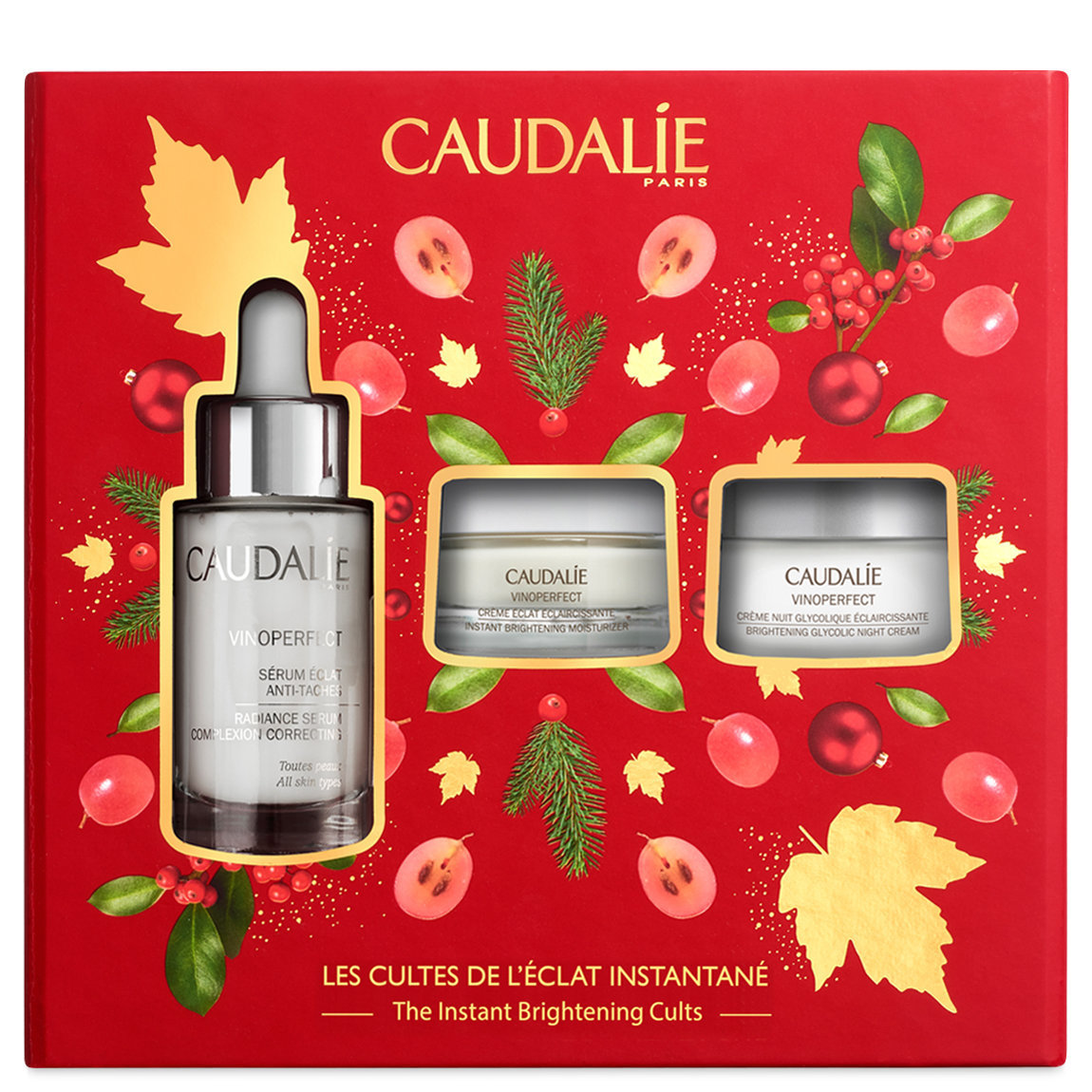 Caudalie Vinoperfect Instant Brightening Cults Set alternative view 1 - product swatch.
