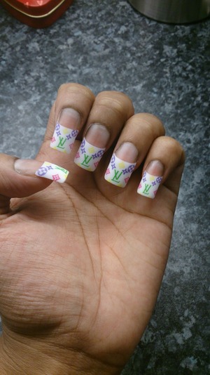 my new nails just finished 