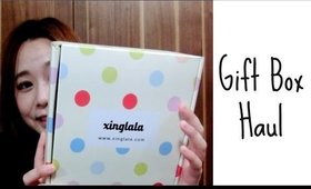 星啦啦網購開箱分享⎟Xinglala Gift Box Haul
