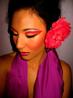 Sunset Inspired Exaggerated Wing