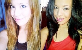 My Hair! How I went from Brunette to Blonde!