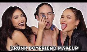 DRUNK BOYFRIEND MAKEUP ft MELISSA ALATORRE | Maryam Maquillage