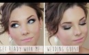 Get Ready With Me Wedding Guest | Hair & Makeup