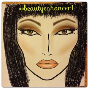 My take on an Egyptian Queen look... Follow me on Instagram!
