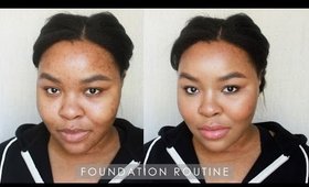 Vegan Foundation Routine with Cover FX and RCMA