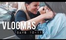 Vlogmas Days 10-11 | Crime Scene at Our House, Moving Out