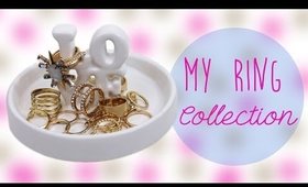 My Ring Collection| Forever21, Topshop, Bershka ♡