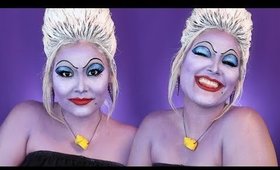 The Little Mermaid Ursula The Sea Witch Makeup Tutorial