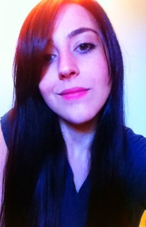 natural with pink tint on the lips :)