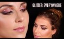 Glitter Cut Crease & Glitter Bun Tutorial | Bailey B.