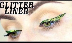 Glitter Eyeliner Tutorial; 2 Ways!