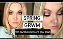 GRWM: SPRING LOOK | Too Faced Chocolate Bon Bon Palette
