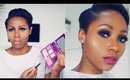 IS IT WORTH IT? | PURPLE SMOKEY EYE TUTORIAL  | SIGMA WILDFLOWER COLLECTION REVIEW | DIMMA UMEH