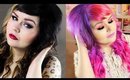 How I Dyed My Hair & Extensions Purple To Pink Ombre