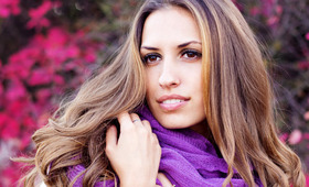 Scarf-Styling Hair Tips