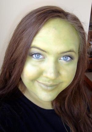 Elphaba (or The Wicked Witch of the West) makeup