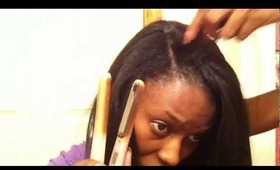 How I blend my natural hair with extensions