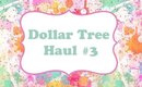 Dollar Tree Haul #3 ~ 2/28/2015