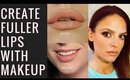 How to get fuller lips with makeup I  SmashinBeauty