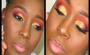 Sunset tropical | Makeup tutorial | MakeupbyNesha