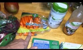 Aldis organic grocery haul