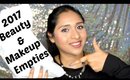 Products I Used Up In 2017 | 2017 Empties #14 | deepikamakeup