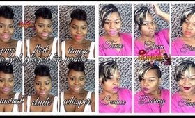 La Girl Glazed Lip  Paint | Lip Swatch | Review